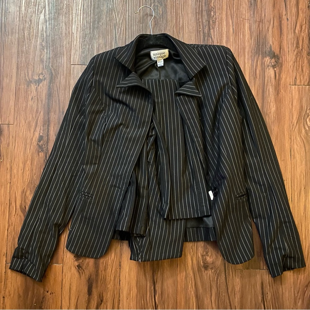 Unique Vintage Pinstripe Suit
